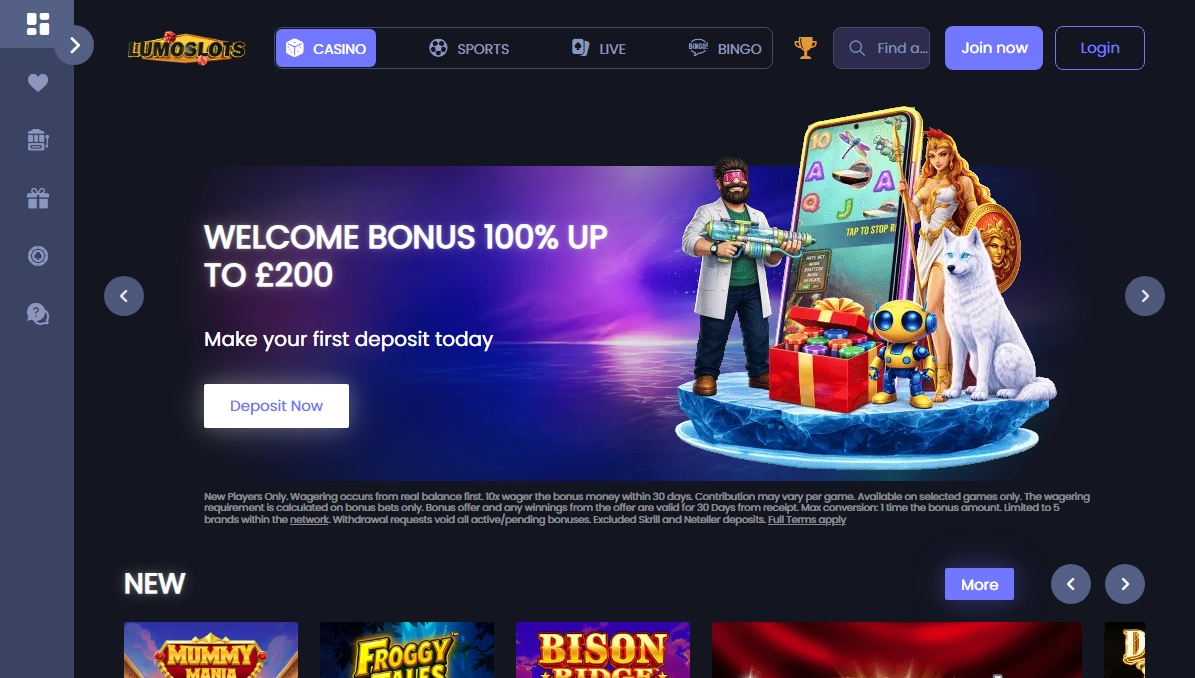 LumoSlots Casino