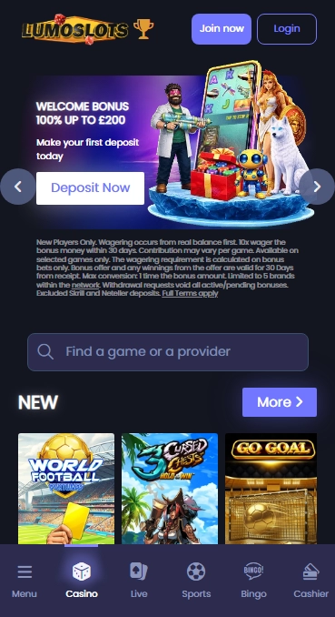 LumoSlots Casino